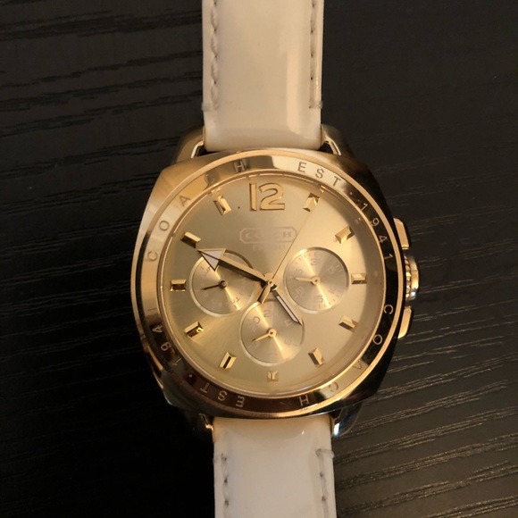 Coach Leather Watch - Picture 2 of 8